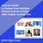 How to Create a Collage from Multiple Photos & Print or Save