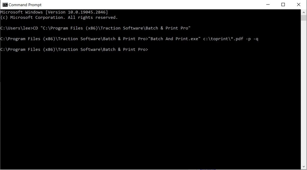 How to batch print pdf files from the command line in windows print tips