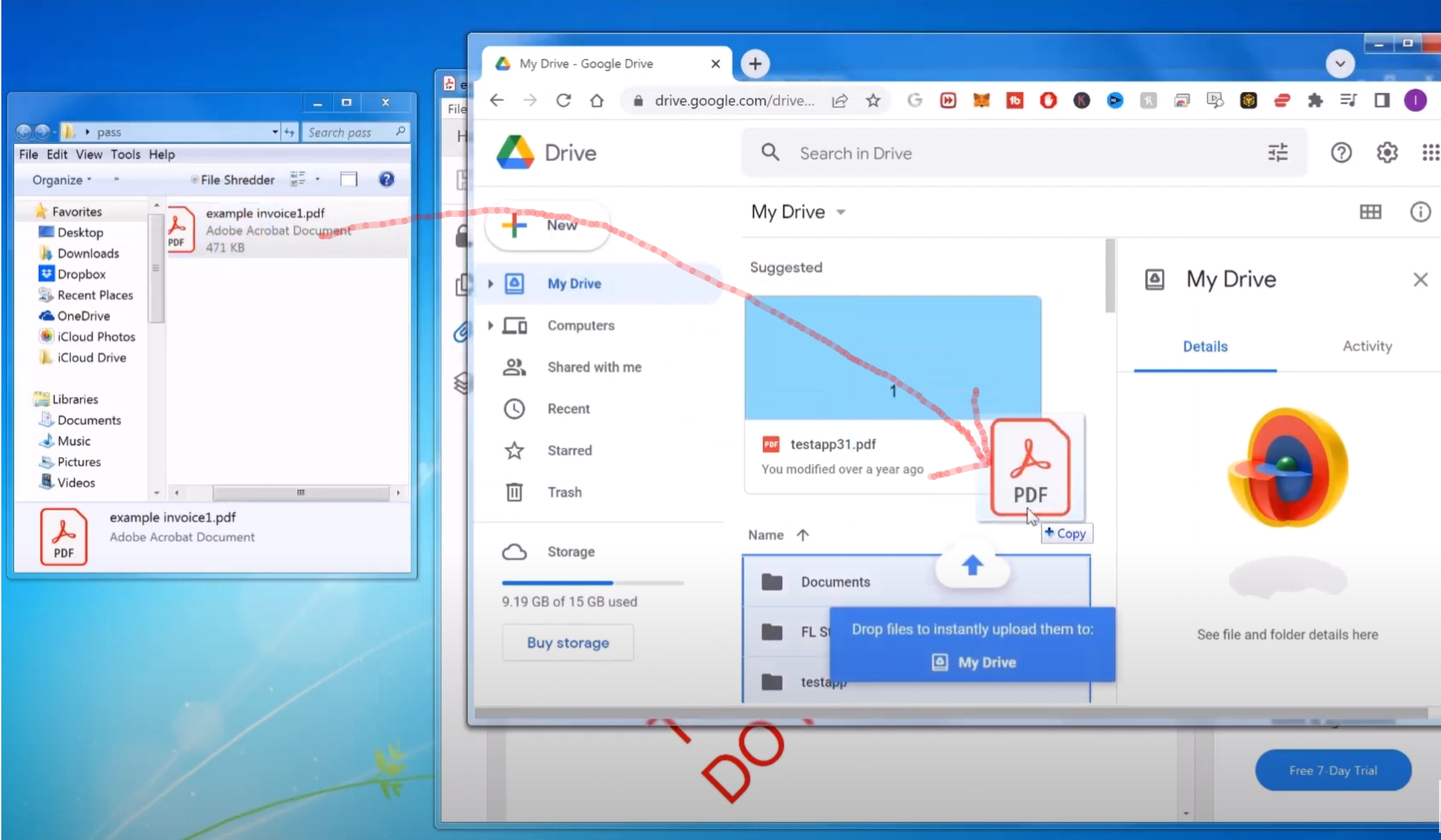 Print a Password Protected PDF File