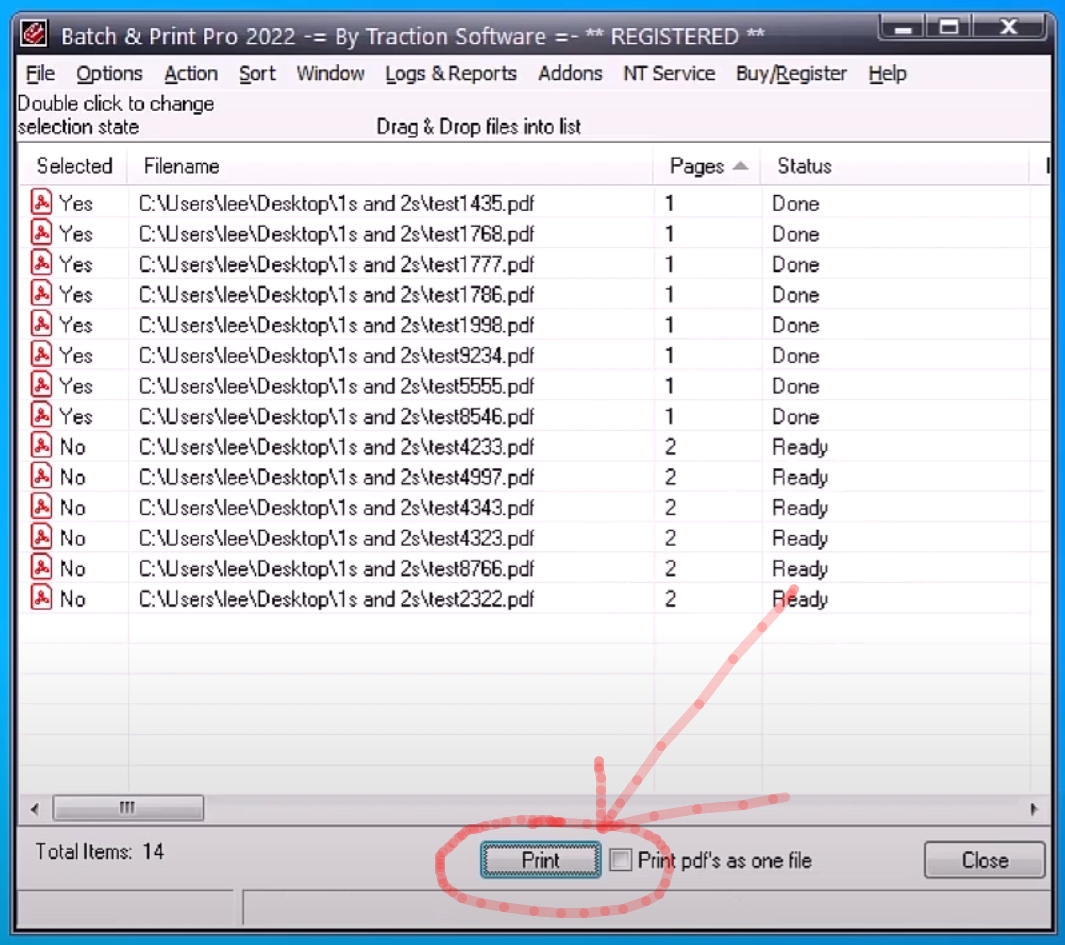 Print files in order of number of pages